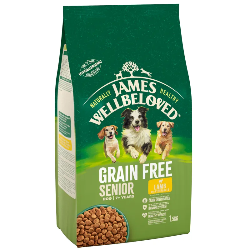 James Wellbeloved Dog Senior Grain Free Lamb
